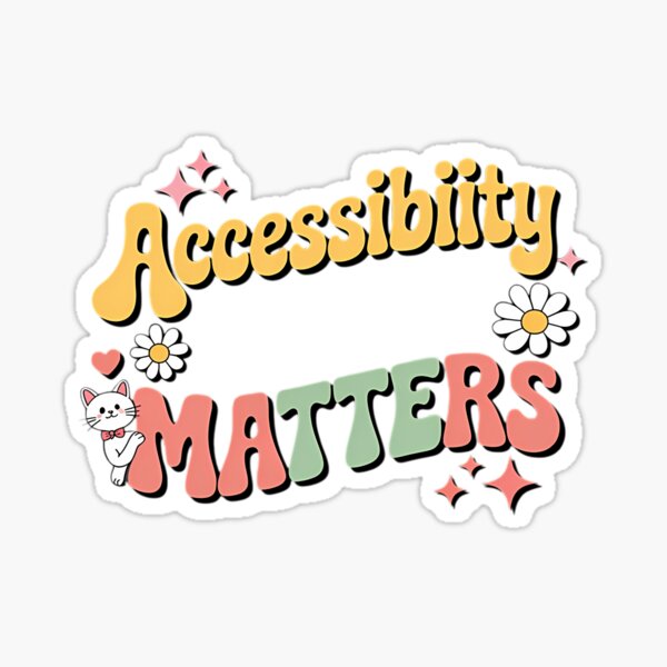 Item preview, Accessibility Matters Inclusion Diversity Sped Teacher designed and sold by dewey-temika.