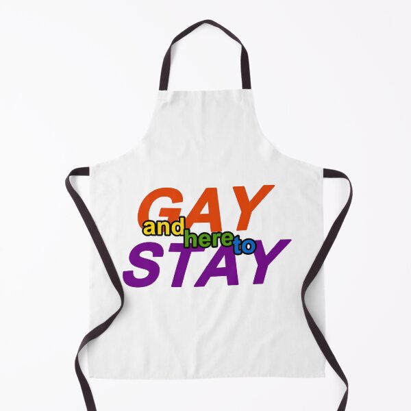 Item preview, gay and here to stay rainbow designed and sold by FreakShop UK.