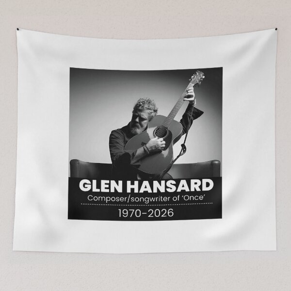 Item preview, Rip Glen Hansard 1970 - 2026 designed and sold by EdificatTTArt.