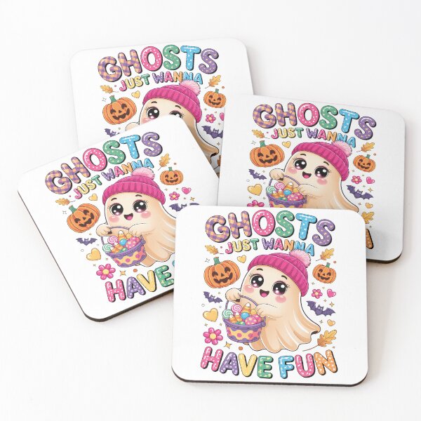 Item preview, GHOSTS JUST WANNA HAVE FUN  designed and sold by jkrphoto.