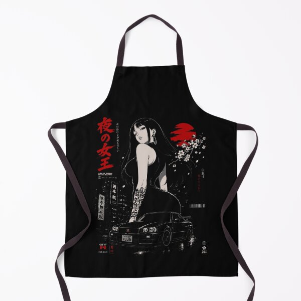 Item preview, Japanese Anime Girl & Nissan Skyline GTR designed and sold by MomyYayak.