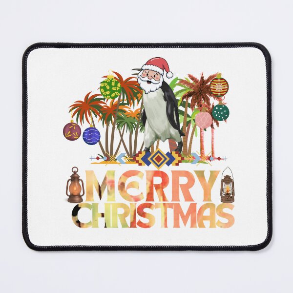 Item preview, Retro Tie Dye Merry Christmas Penguin Holiday Art. designed and sold by SarahLuguii.