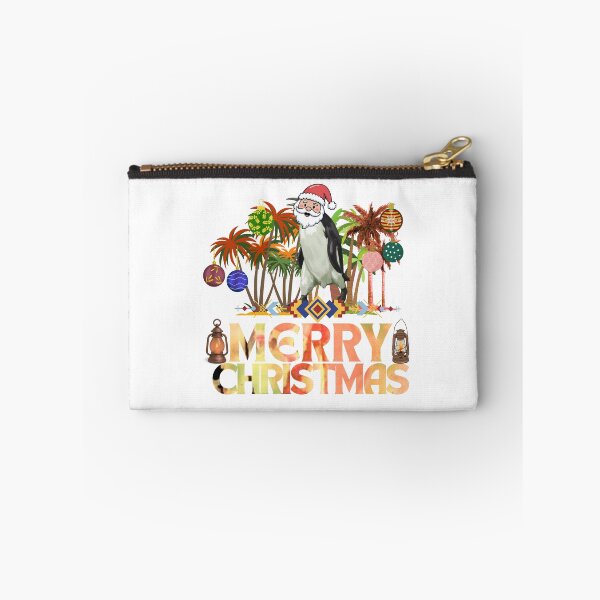 Item preview, Retro Tie Dye Merry Christmas Penguin Holiday Art. designed and sold by SarahLuguii.