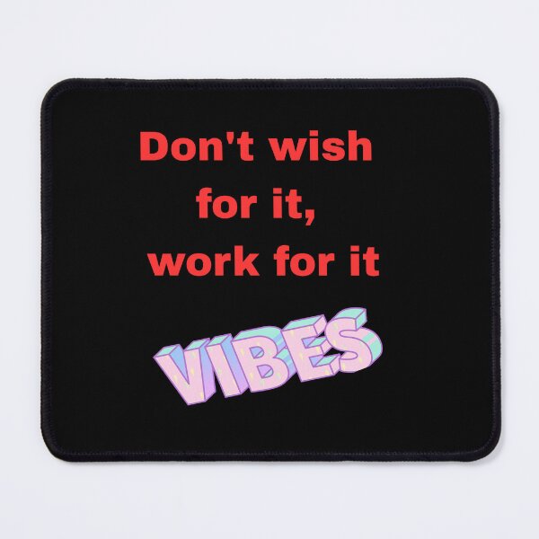 Artikelvorschau, Wünsche es dir nicht, arbeite dafür – Motivationsshirt entworfen und verkauft von Funnygiftsstudio .