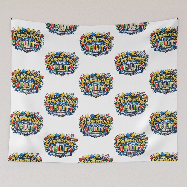 Item preview, Autism Support Teacher Empowering Every Ability designed and sold by dewey-temika.