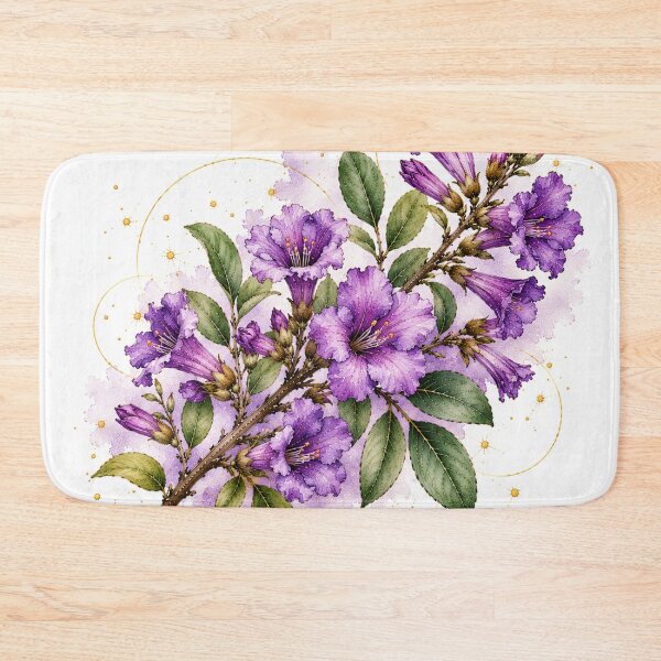 Item preview, Violet Flowers – Argentine Botany designed and sold by Esencia Argentina.