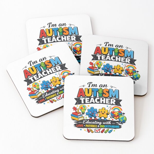 Item preview, Autism Teacher  Educating With Love Patience  Understanding designed and sold by dewey-temika.