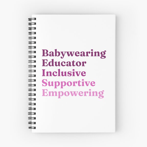 Item preview, Babywearing Educator Inclusive Supportive Empowering designed and sold by dewey-temika.