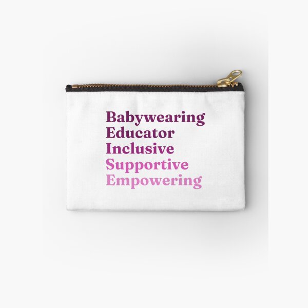 Item preview, Babywearing Educator Inclusive Supportive Empowering designed and sold by dewey-temika.