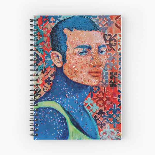 Item preview, Hyper pigmentation acrylic portrait on canvas designed and sold by BetarrragArt.