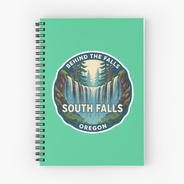 Item preview, Behind the Falls | South Falls Oregon Vintage Sticker designed and sold by Timeless Design.