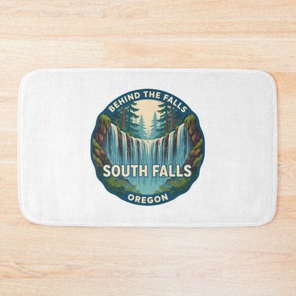 Item preview, Behind the Falls | South Falls Oregon Vintage Sticker designed and sold by Timeless Design.