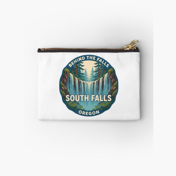 Item preview, Behind the Falls | South Falls Oregon Vintage Sticker designed and sold by Timeless Design.