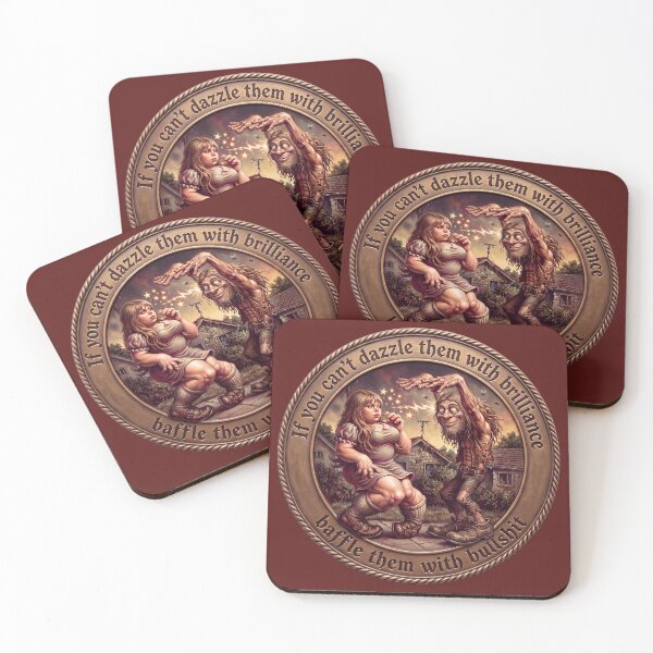 Item preview, If You Can't Dazzle Them With Briliance • Baffle Them With BS designed and sold by graficsfx.