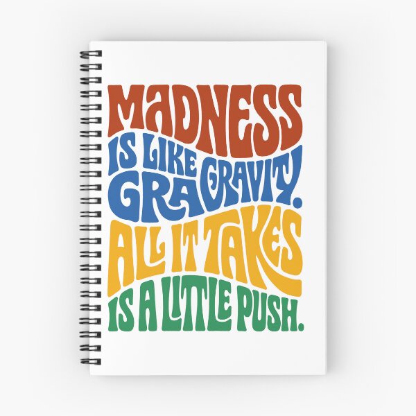 Item preview, Madness is like gravity. All it takes is a little push designed and sold by Ahmed Elsrogy.