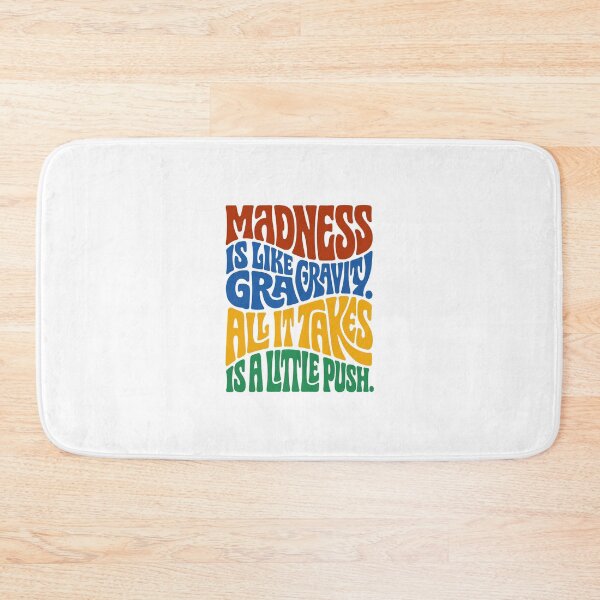 Item preview, Madness is like gravity. All it takes is a little push designed and sold by Ahmed Elsrogy.