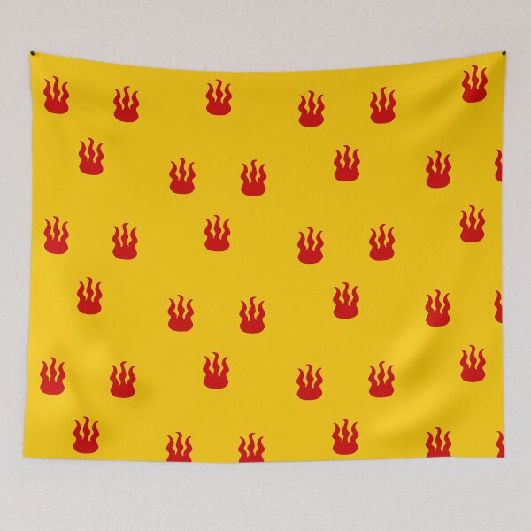 Item preview, Coat of arms with flames on a gold background designed and sold by Provinces de France.