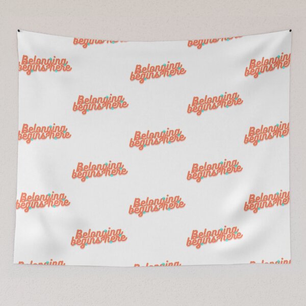 Item preview, Belonging Begins Here designed and sold by dewey-temika.