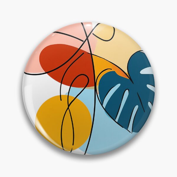 Item preview, abstract leaves pattern designed and sold by TanyaLovus.