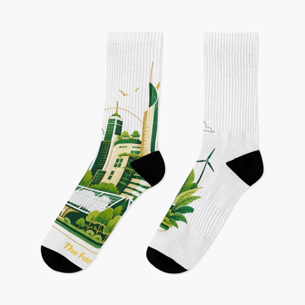 Item preview, The Future is Green Renewable Energy Eco City designed and sold by RajStore41.