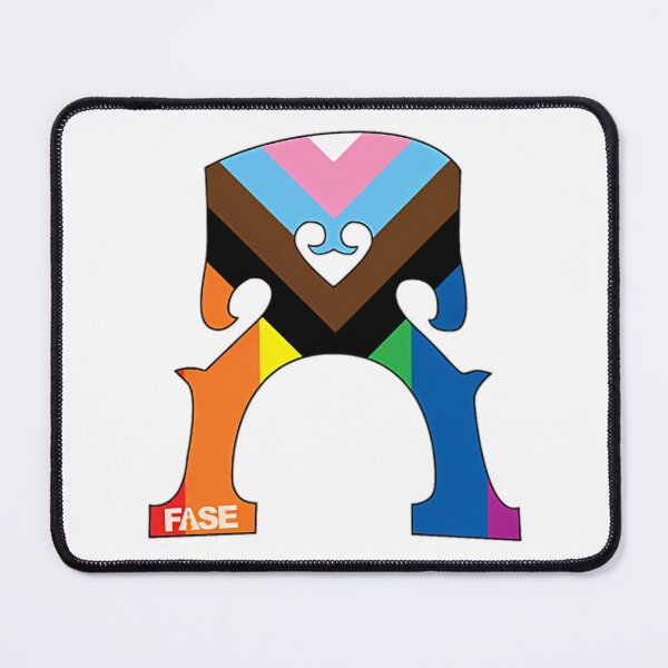Item preview, Cello Pride Inclusive Rainbow Flag Bridge designed and sold by dewey-temika.