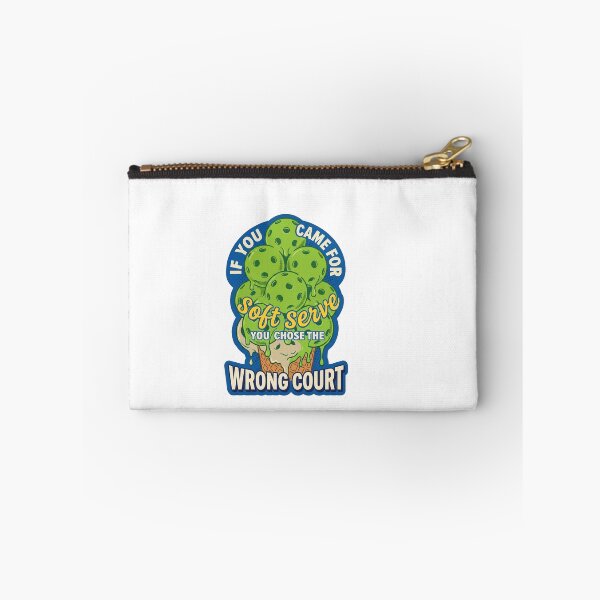 Item preview, If You Came For Soft Serve Wrong Court Funny Pickleball Ice Cream designed and sold by randaper.