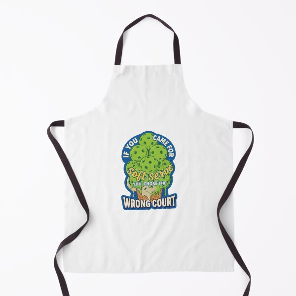Item preview, If You Came For Soft Serve Wrong Court Funny Pickleball Ice Cream designed and sold by randaper.