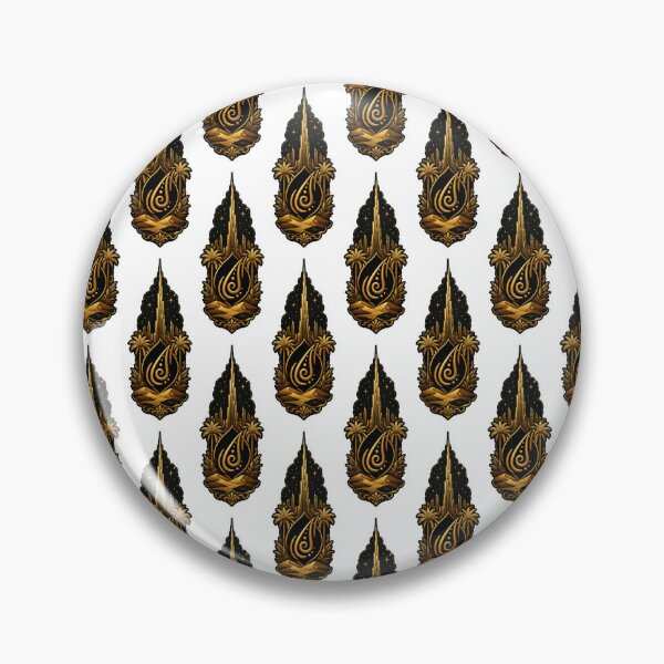 Item preview, Golden Dubai Luxury Skyline Stickers designed and sold by Collins Design.