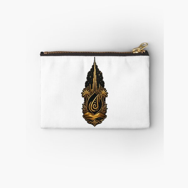 Item preview, Golden Dubai Luxury Skyline Stickers designed and sold by Collins Design.