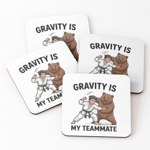 Item preview, Gravity Is My Teammate – Funny Judo Design designed and sold by Tipsy24.