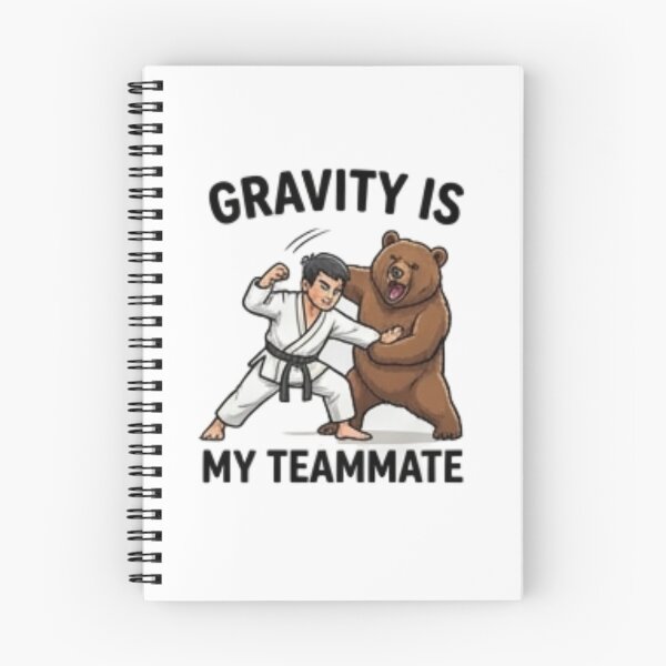 Item preview, Gravity Is My Teammate – Funny Judo Design designed and sold by Tipsy24.