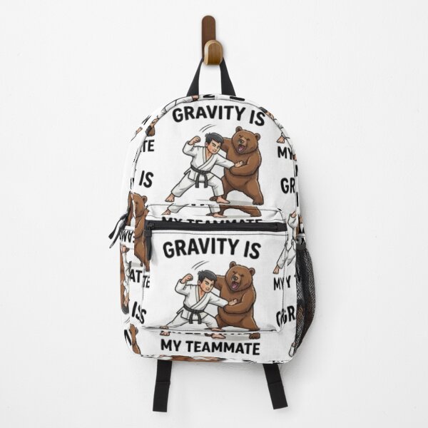 Item preview, Gravity Is My Teammate – Funny Judo Design designed and sold by Tipsy24.