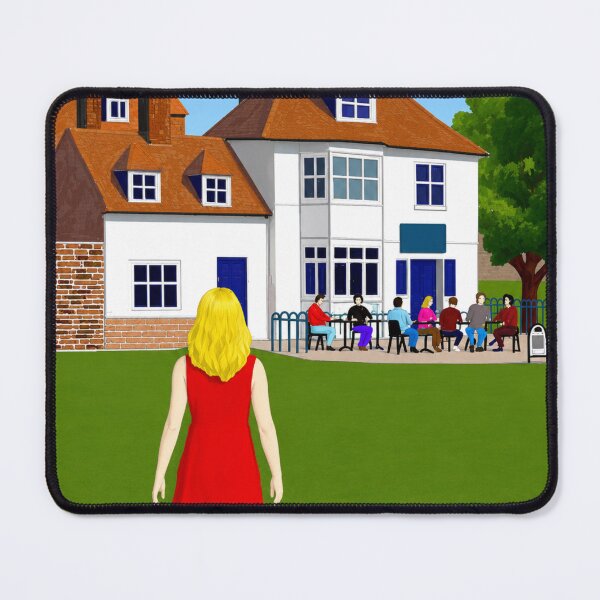 Item preview, Walking by the Bell Tower Cafe  designed and sold by SJHorsfall.