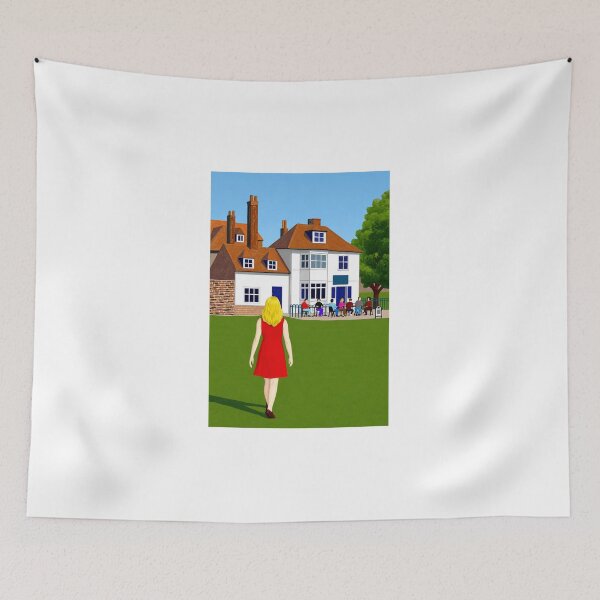Item preview, Walking by the Bell Tower Cafe  designed and sold by SJHorsfall.