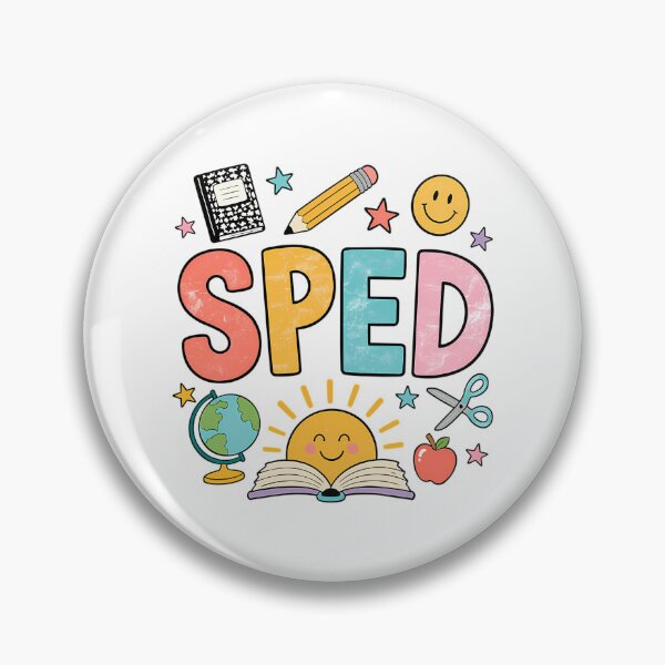 Item preview, Colorful Sped Pride For Back To School Teachers designed and sold by dewey-temika.