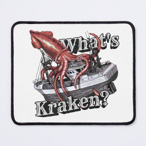 Item preview, What's Kraken? Vintage Colossal Squid Design designed and sold by Kelsey Worth.
