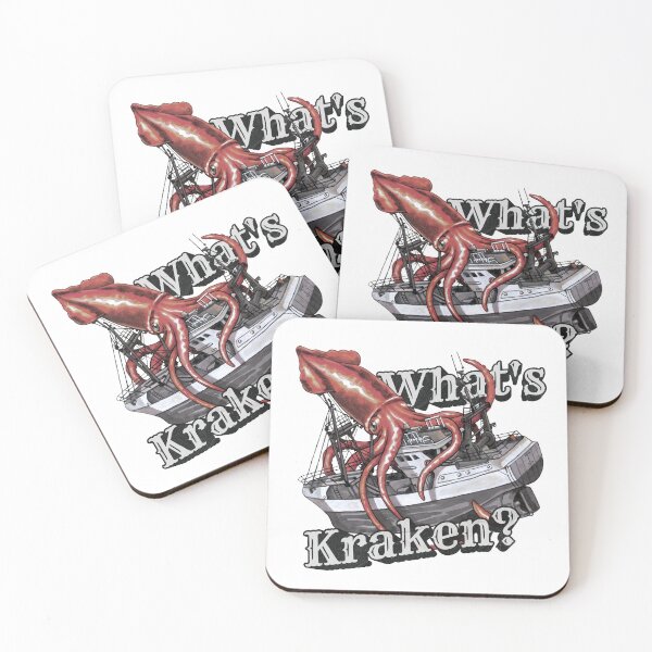 Item preview, What's Kraken? Vintage Colossal Squid Design  designed and sold by Kelsey Worth.