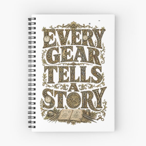 Item preview, Every Gear Tells a Story – Vintage Horology Mechanical Watch Art designed and sold by Golden Era Studio.
