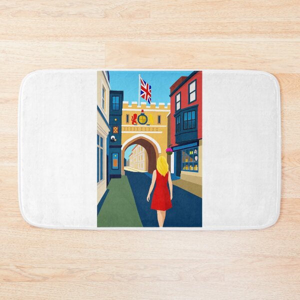 Item preview, Walking by the High Street Gate  designed and sold by SJHorsfall.