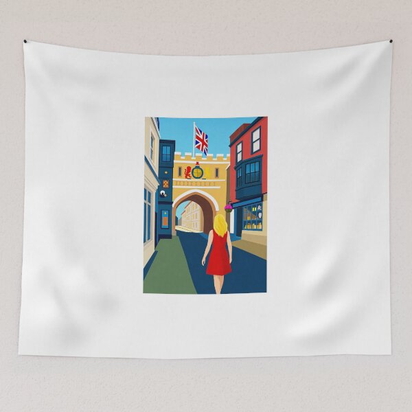 Item preview, Walking by the High Street Gate  designed and sold by SJHorsfall.