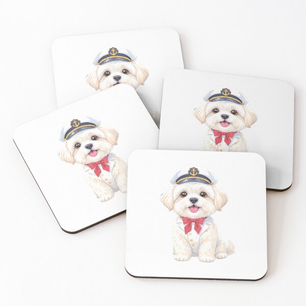 Item preview, Sailor Dog Art Watercolor designed and sold by Kedspicedesign.