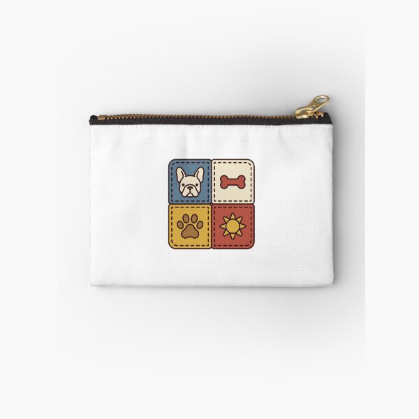 Item preview, French Bulldog Patchwork Quilt Square Design designed and sold by Ninjacatoff.