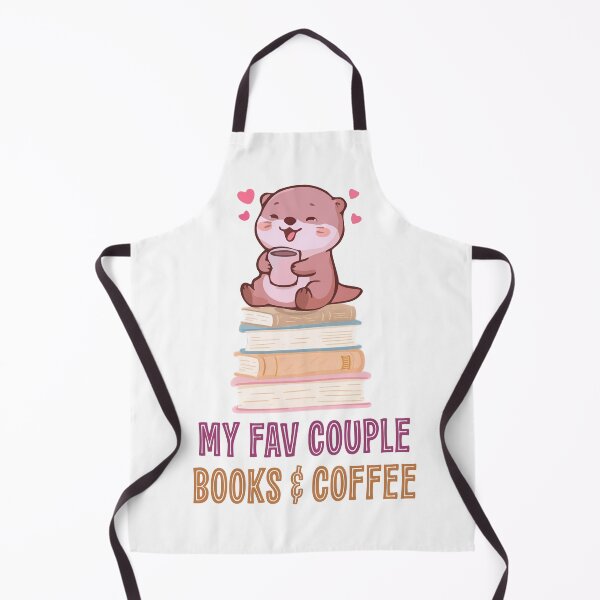Item preview, Cute Otter Books And Coffee My Favorite Couple Reading Lover designed and sold by BellabdO.
