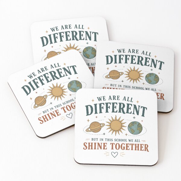 Item preview, Different Together Shining As One designed and sold by dewey-temika.