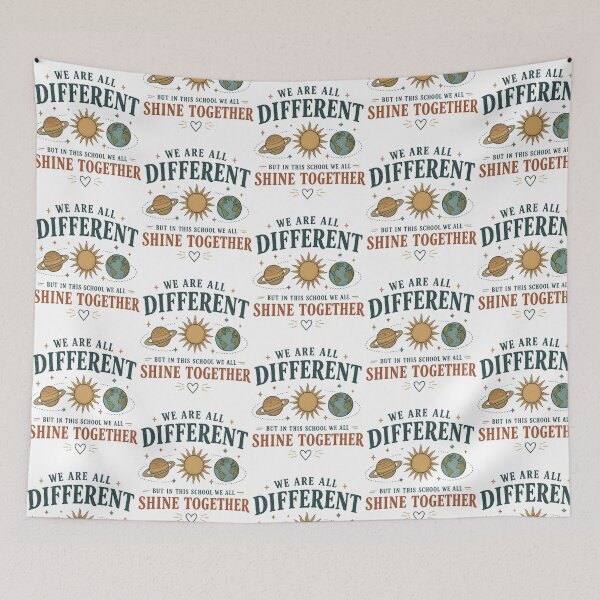 Item preview, Different Together Shining As One designed and sold by dewey-temika.