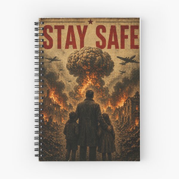 Item preview, stay safe designed and sold by CrossyInk.