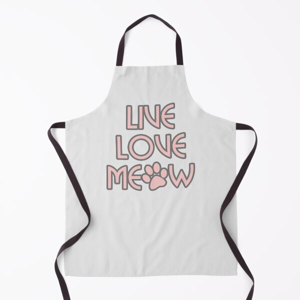 Item preview, Live, Love, Meow designed and sold by xWiseGirl.