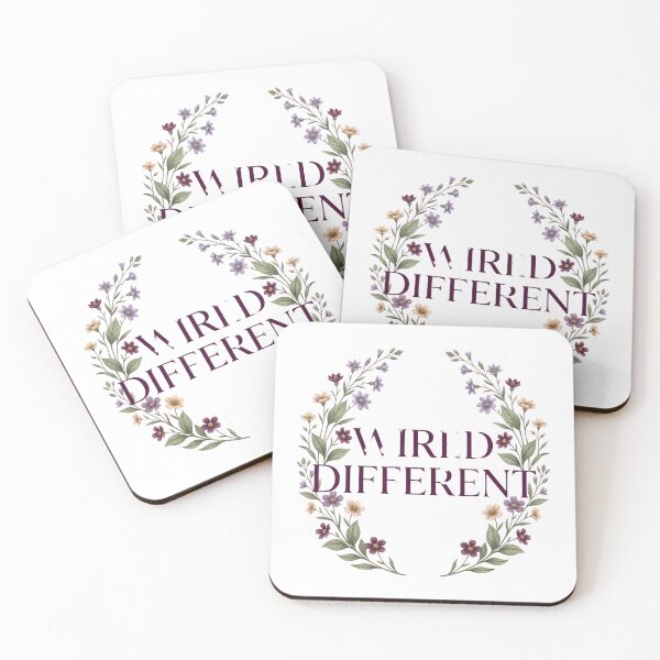 Item preview, Wired Different Botanical Neurodivergent Design designed and sold by Ninjacatoff.