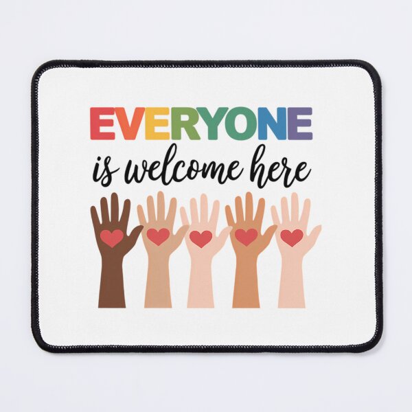 Item preview, Everyone Is Welcome Here Idaho Teacher designed and sold by dewey-temika.