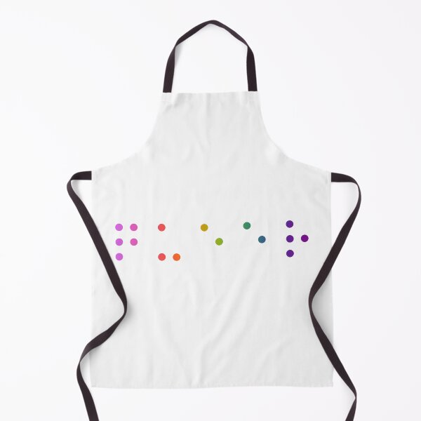 Item preview, queer braille designed and sold by FreakShop UK.
